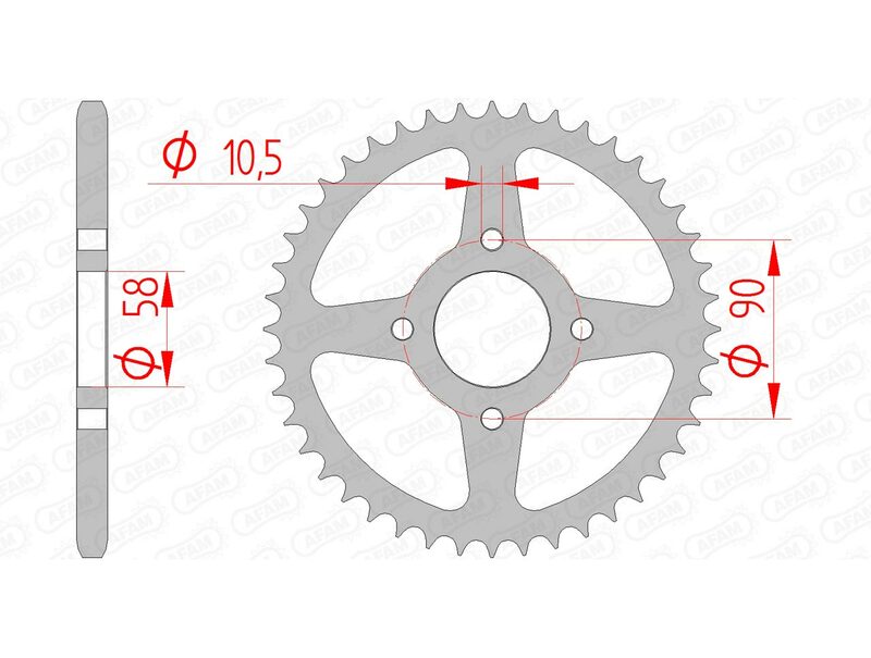 AFAM Steel Standard Takana 10221 - 520