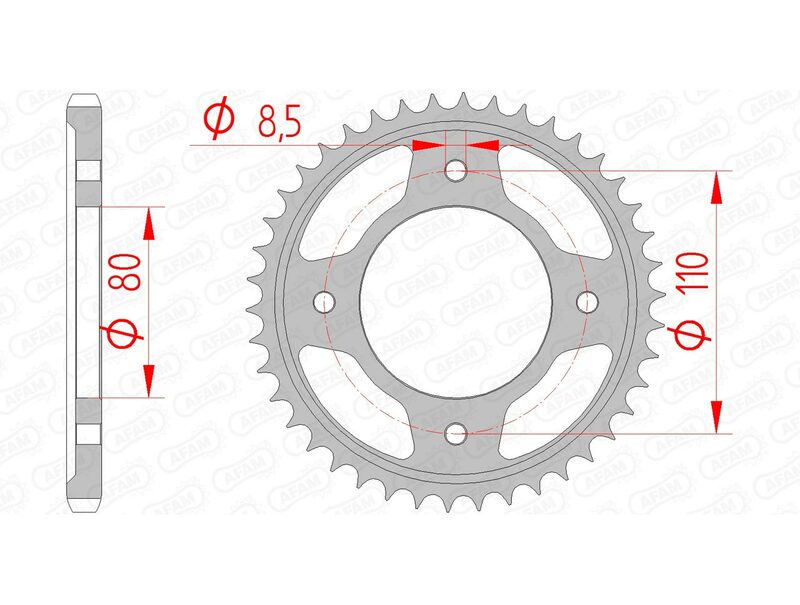 Afam Steel Standard Takana 10235 - 428