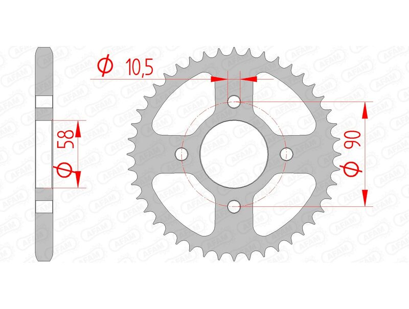 Afam Steel Standard Takana 10236 - 428