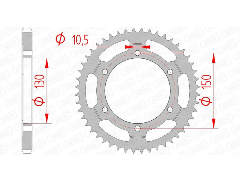 AFAM Steel Standard Takana 10502 - 525