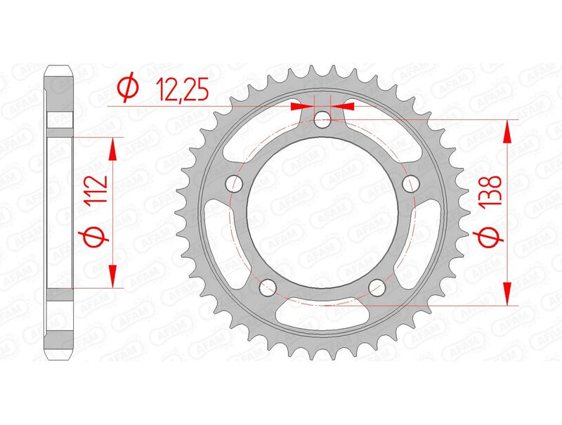 AFAM Steel Standard Takana 10508 - 530