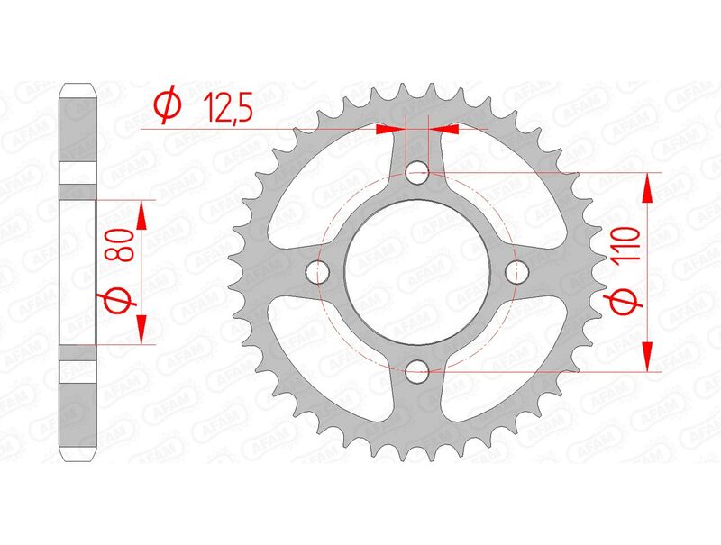 Afam Steel Standard Takana 10603 - 530