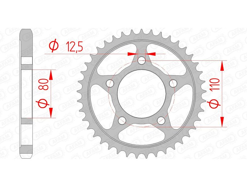 AFAM Steel Standard Takana 10605 - 530