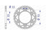 AFAM -alumiini Ultra -valon takaprosentti 11212 - 520