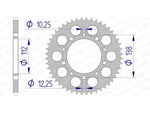 AFAM -alumiini Ultra -valo takaosa 11509 - 520