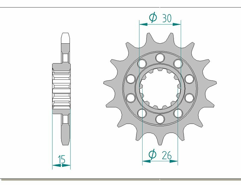 Afam Steel Standard Front Spack 166800 - 525