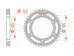 Afam Steel -standardin takaosa puhuttu 12601 - 530