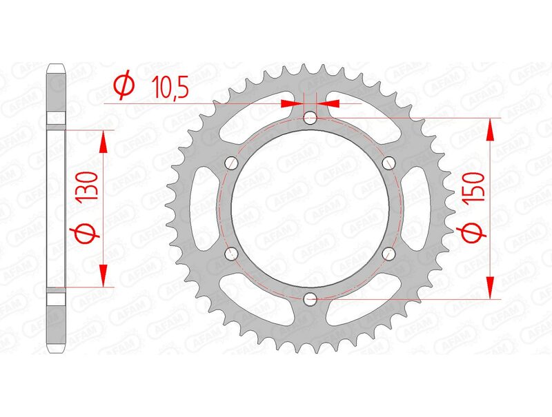 Afam Steel Standard Takkarkka 12604 - 520