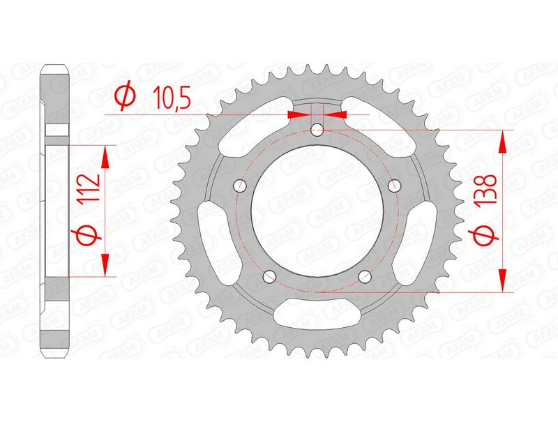 Afam Steel Standard Takkarkka 12607 - 530