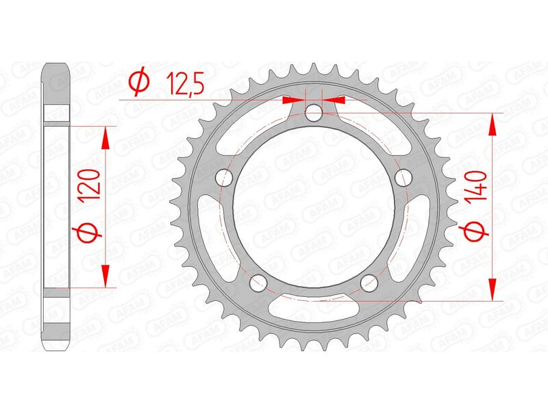 Afam Steel Standard Takkarkka 14911 - 530