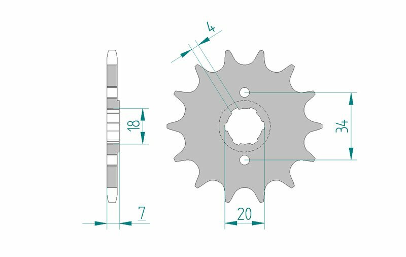 Afam Steel Standard Front Strock 20203 - 520