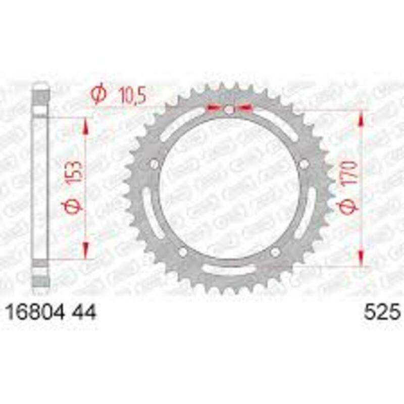 AFAM -terässtandardi takaluuske 16804525