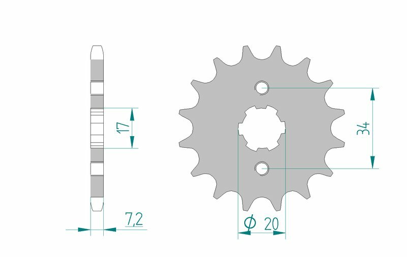 AFAM Steel Standard Front Spack 20209 - 428