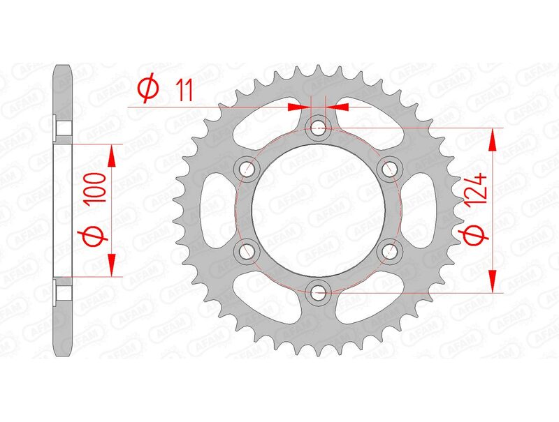 Afam Steel Standard Takkarkka 50602 - 520