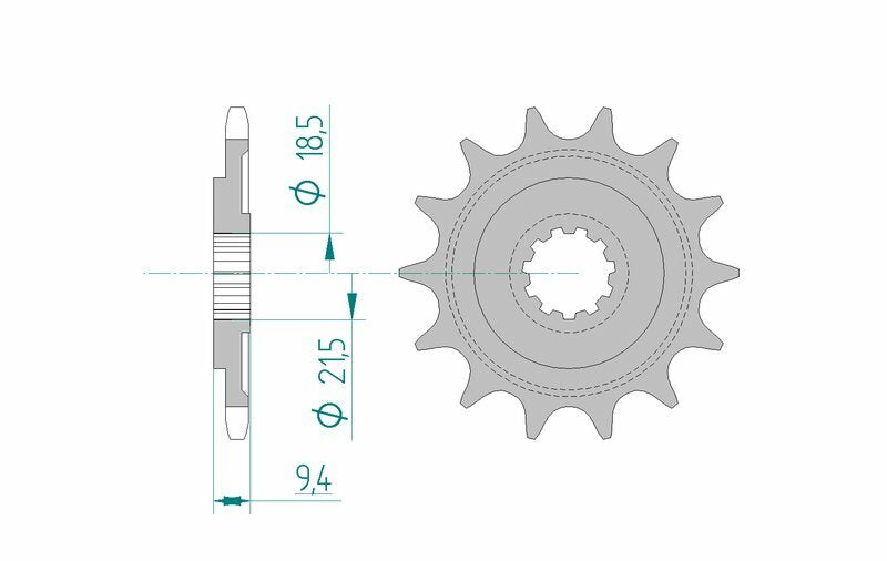 AFAM Steel Standard Front Strock 20310 - 520