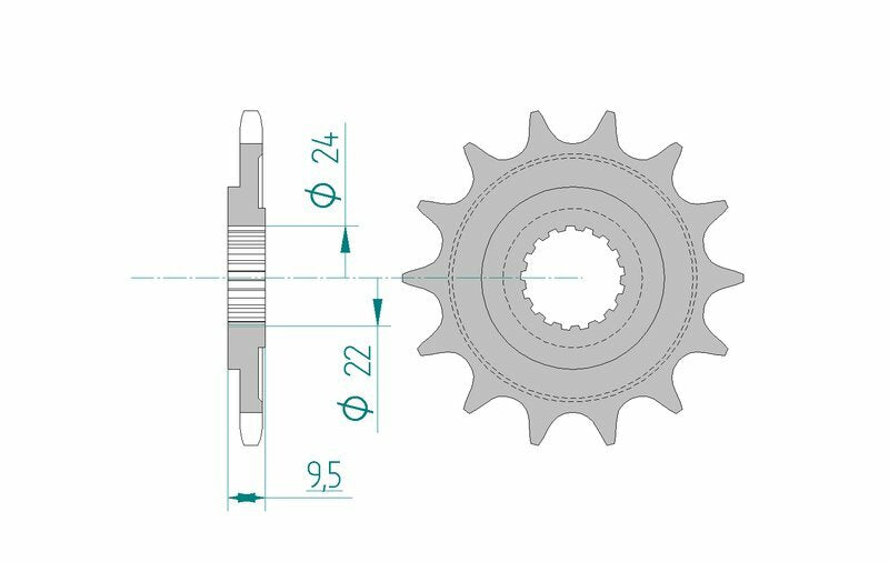 AFAM Steel Standard Front Stmack 20311 - 520