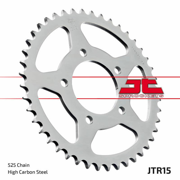 JT Sprock's Steel Standard Rear Sprock 15 - 525 JTR15.44