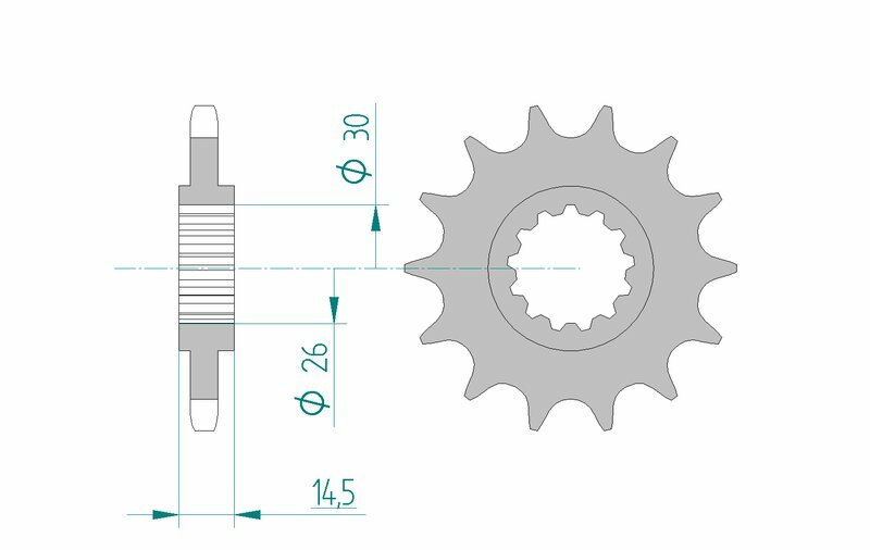 Afam Steel Standard Front Stpack 20611 - 525