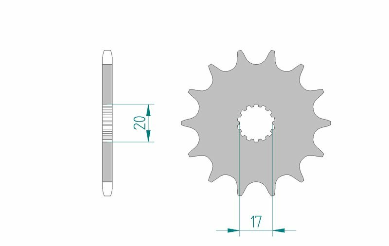 AFAM Steel Standard Front Spack 21203 - 520