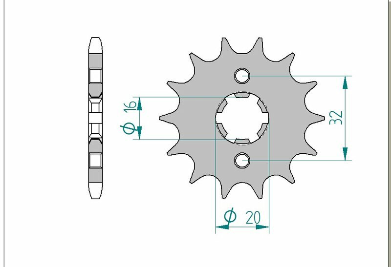 AFAM Steel Standard Front Spack 21208 - 428