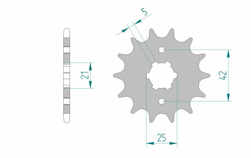 Afam Steel Standard Front Spack 21301 - 520