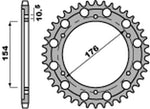 PBR Standard C45 Steel Rear Sprocket (43 teeth) 4679 - 525 4679 43 C45