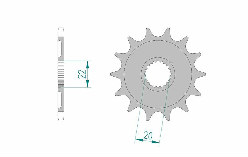 AFAM Steel Standard Front Spack 21309 - 520