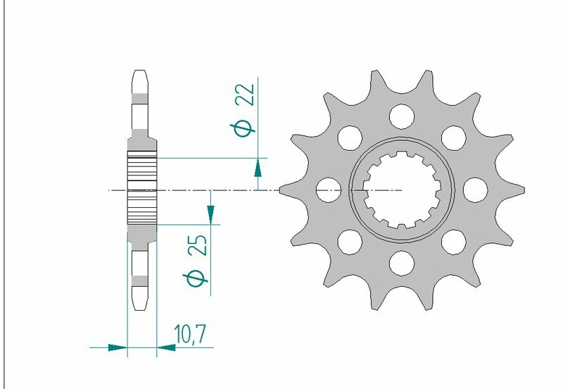 Afam Steel Standard Front Spack 21511 - 520