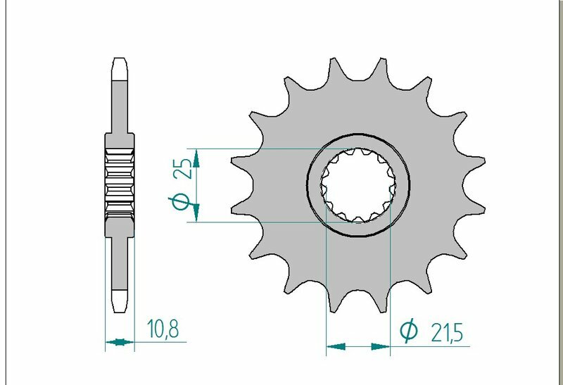 AFAM Steel Standard Front Spack 1512 - 520