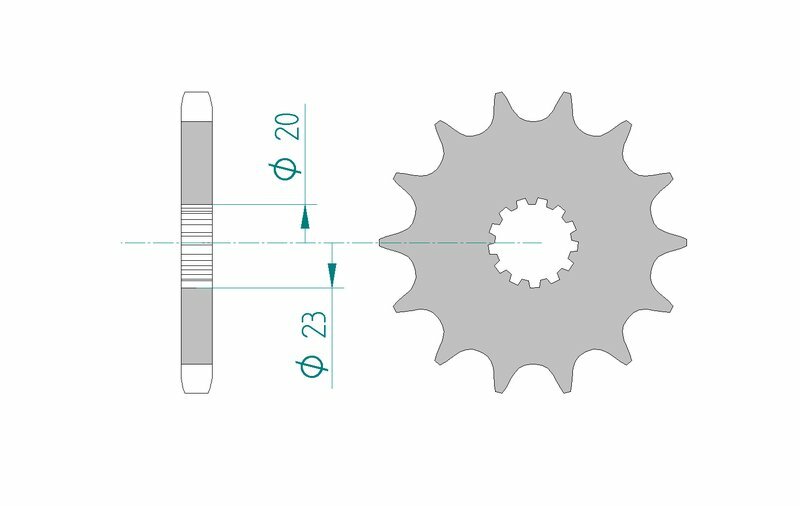 AFAM Steel Standard Front Stmack 22403 - 530