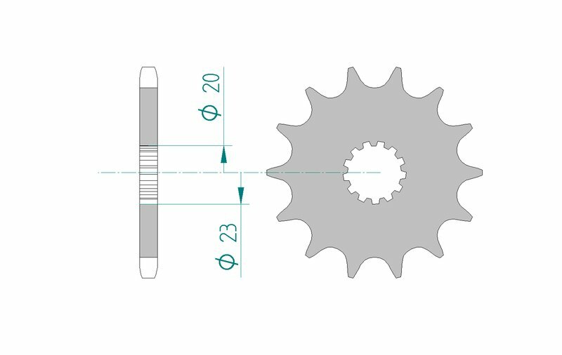 AFAM Steel Standard Front Stmack 22404 - 525