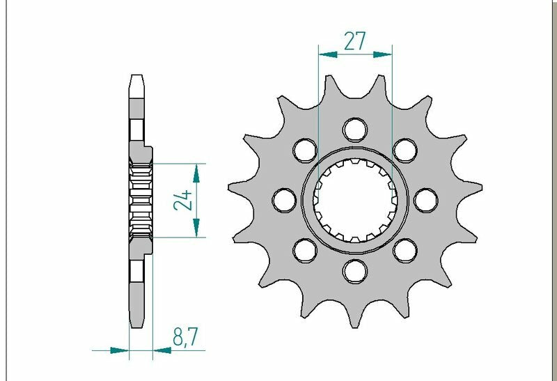 Afam Steel Standard Front Stmack 22902 - 520