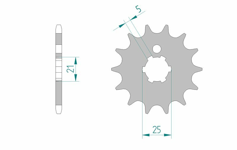 AFAM Steel Standard Front Spack 24300 - 520