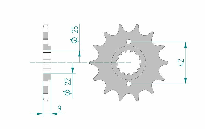 AFAM Steel Standard Front Spack 24502- 520