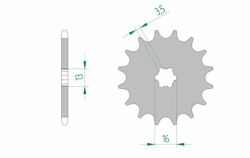 AFAM Steel Standard Front Stpack 27100 - 420