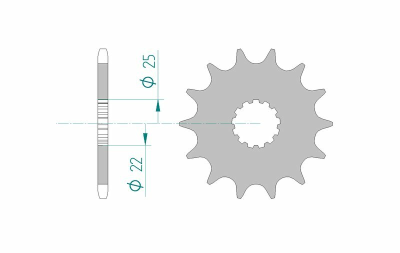 AFAM Steel Standard Front Spack 27500 - 520