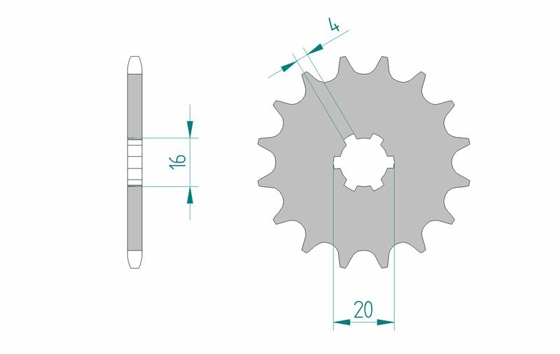 AFAM Steel Standard Front Spack 30100 - 420