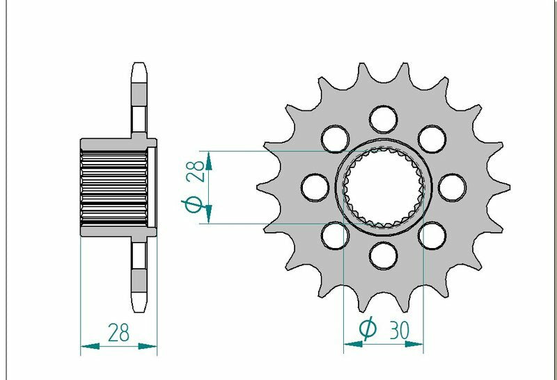 Afam Steel Standard Front Spack 37601 - 525