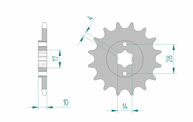 Afam Steel Standard Front Spack 49100 - 420