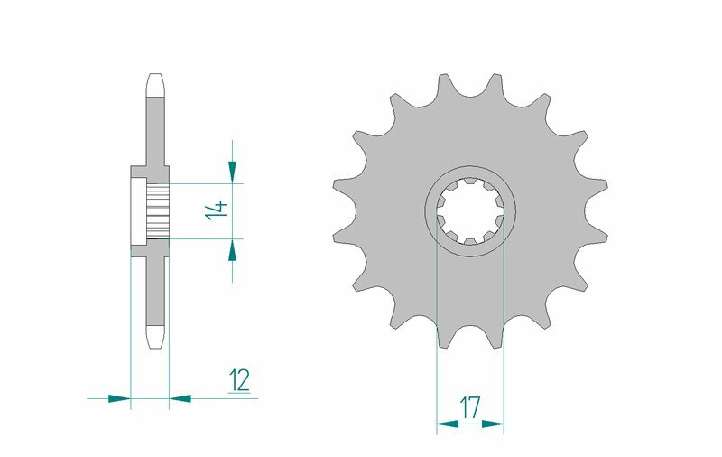 Afam Steel Standard Front Spack 58102 - 420