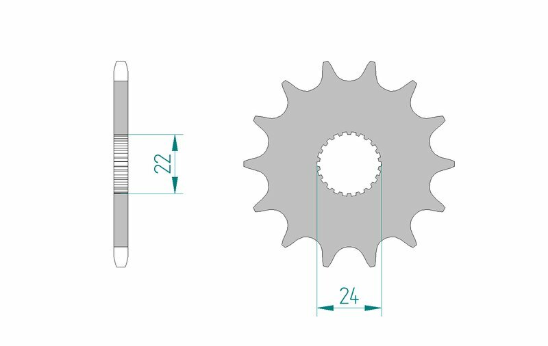 AFAM Steel Standard Front Spack 61201 - 520