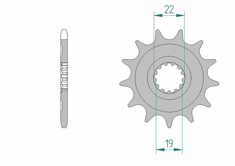 Afam Steel Standard Front Spack 64305 - 520