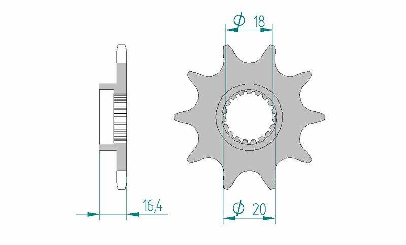 Afam Steel Standard Front Spack 79304 - 520