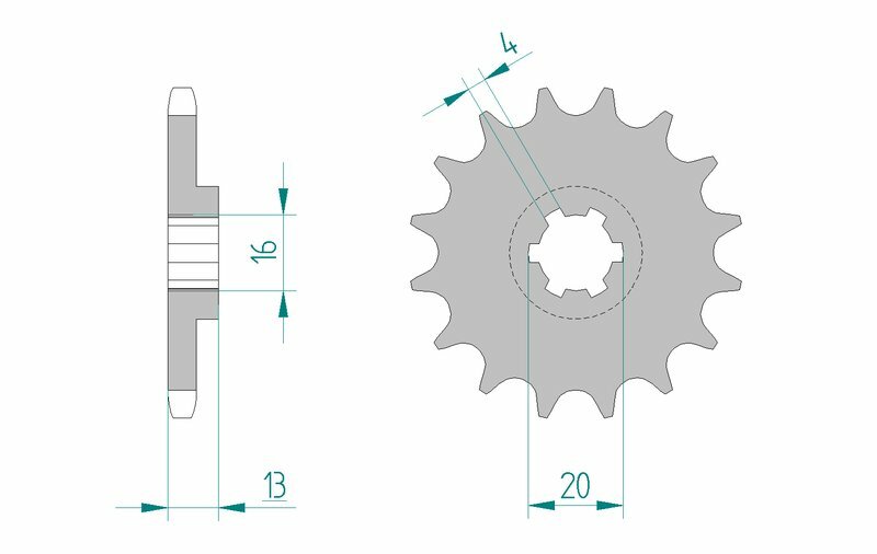 AFAM Steel Standard Front Spack 94117 - 428