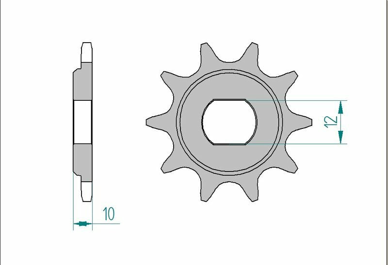 AFAM Steel Standard Front Spack 94122 - 415