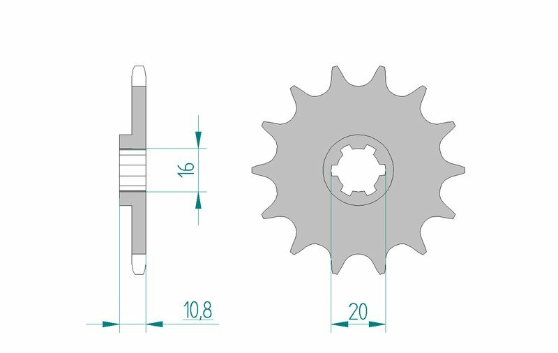 AFAM Steel Standard Front Spack 94213 - 520