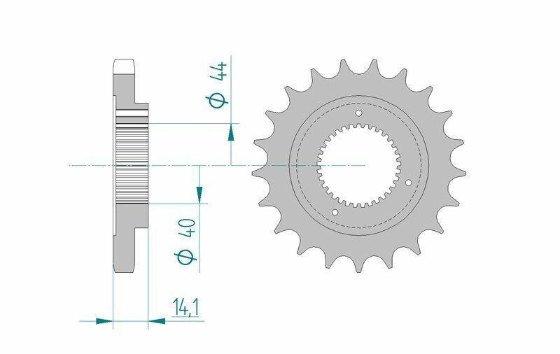 AFAM Steel Standard Front Spack 94602 - 530