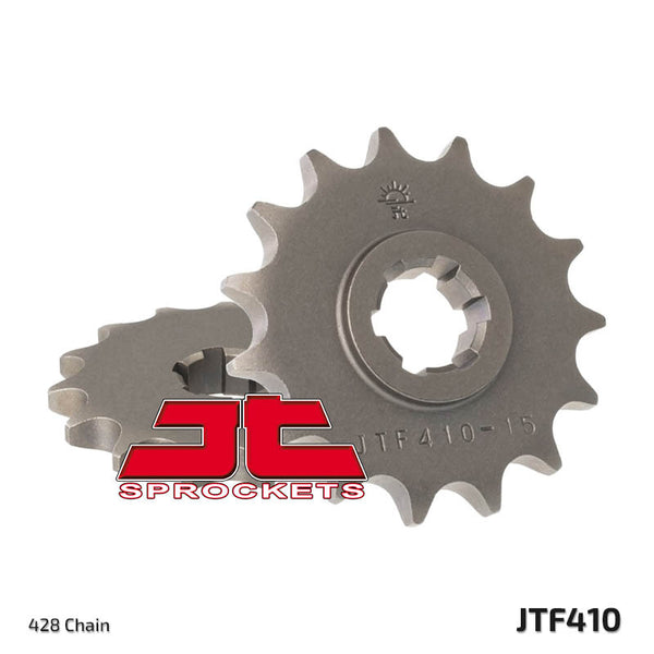 JT Sprockin Steel Standard Front Sprock 410 - 428 JTF410.15