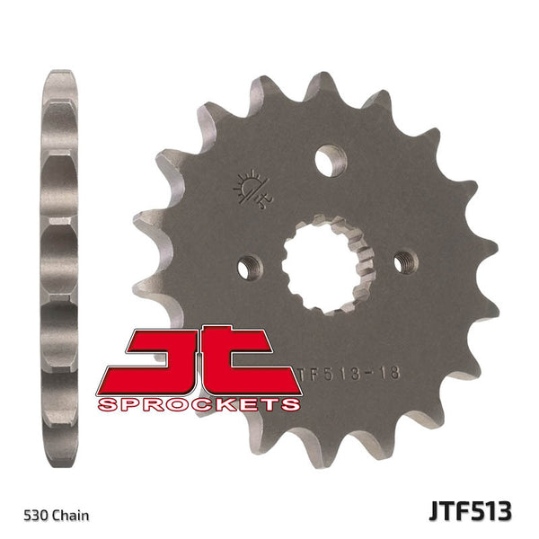 JT Sprockin Steel Standard Front Sprock 513 - 530 JTF513.13