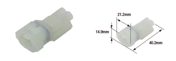 Tourmax-vedenpitävä naarasliitin 090 (FRSH) -2-napa-ETP-44